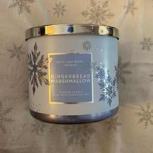Bath & Body Works Gingerbread Marshmallow Candle